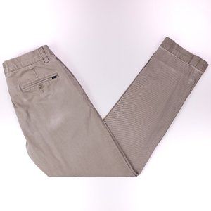 Slim Fit Polo Ralph Lauren Chinos 30x31 Beige Flat